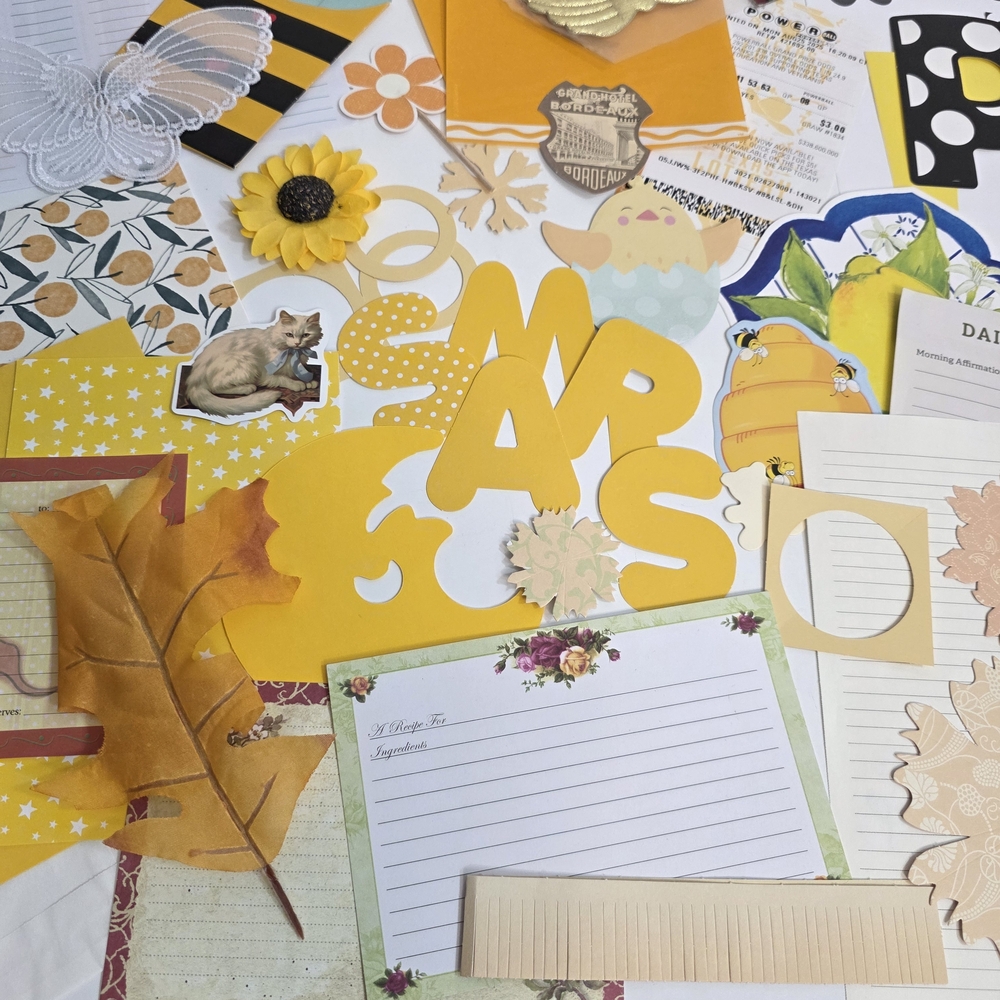 Junk Journaling Scrapbook Ephemera Pack